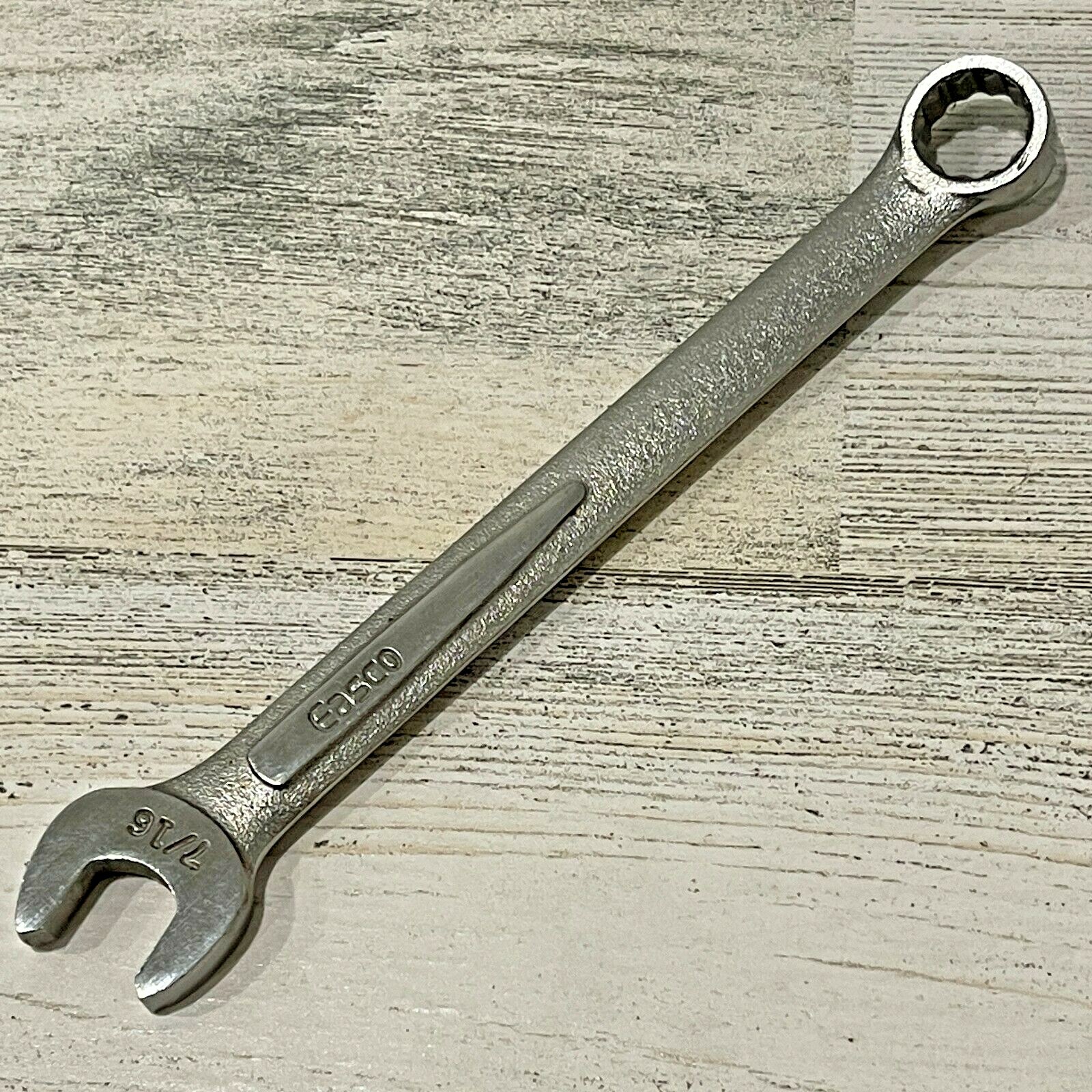 Easco 63114 7/16″ Combination Wrench 12 Point Made in USA NOS