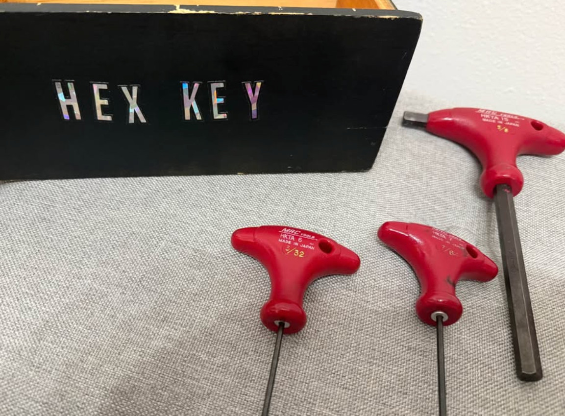 Mac Tools, Rare Japanese «T» Handle, SAE Set…