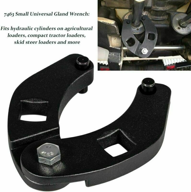 Adjustable Gland Nut Wrench Cap Remover #7463 For Hydraulic Cylinders Equipment
