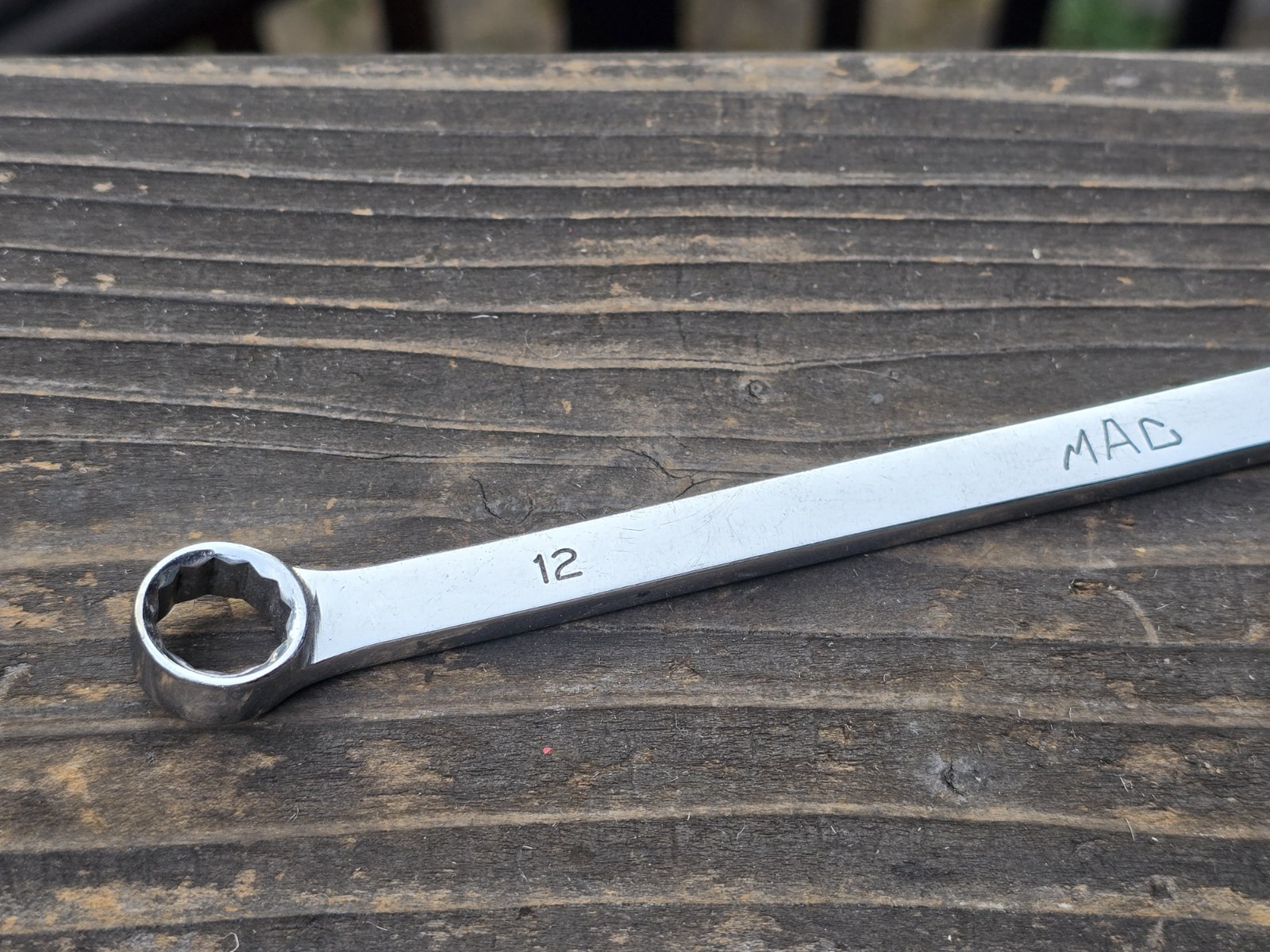 MAC Tools 12MM Metric Combination Wrench 12 Point CLL212MM USA 8 1/2″ Long