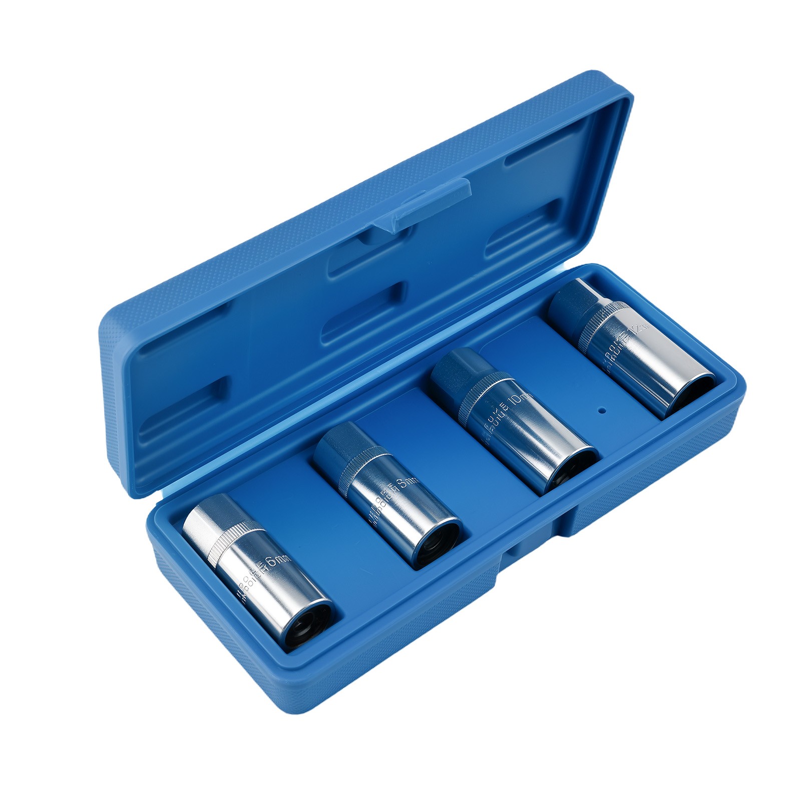 Socket Stud Screw Remover Extractor Installer Roller Bearing 6, 8, 10, 12mm 4pc