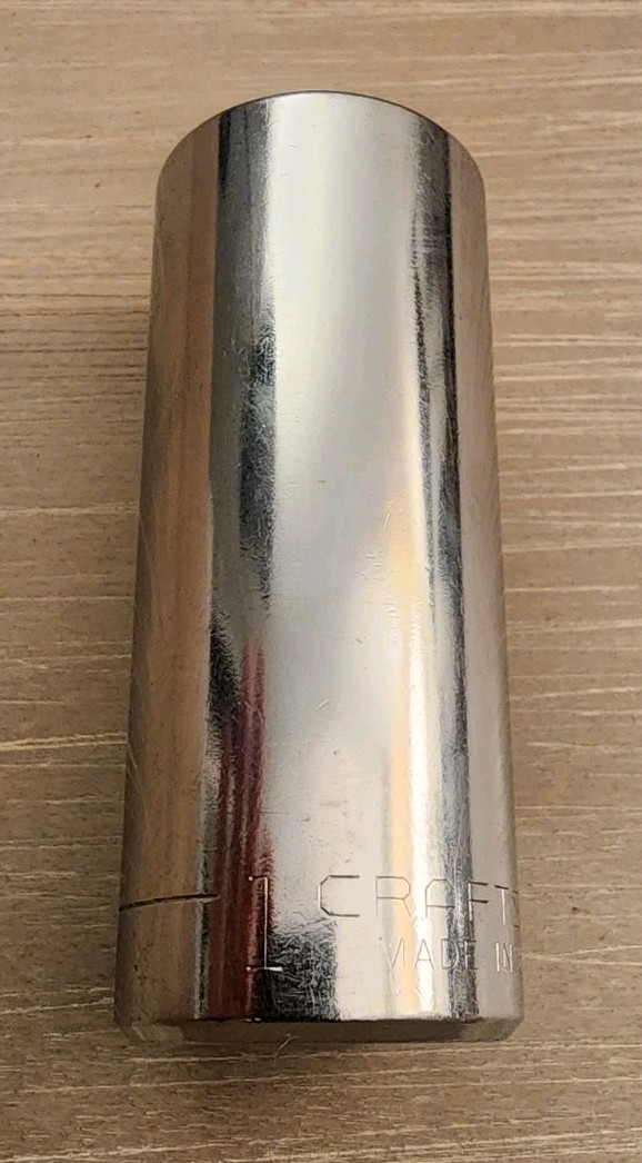 Craftsman USA 1″ Deep Well Socket 6 Point 1/2″ Drive V 47591