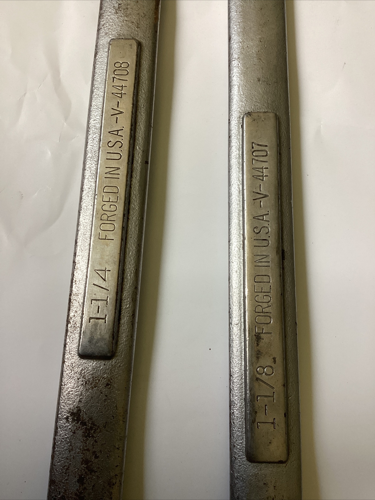 9 pc Craftsman Combination Wrench Set- V, VV 12 pt SAE 1/2” to 1-1/4″ Made USA