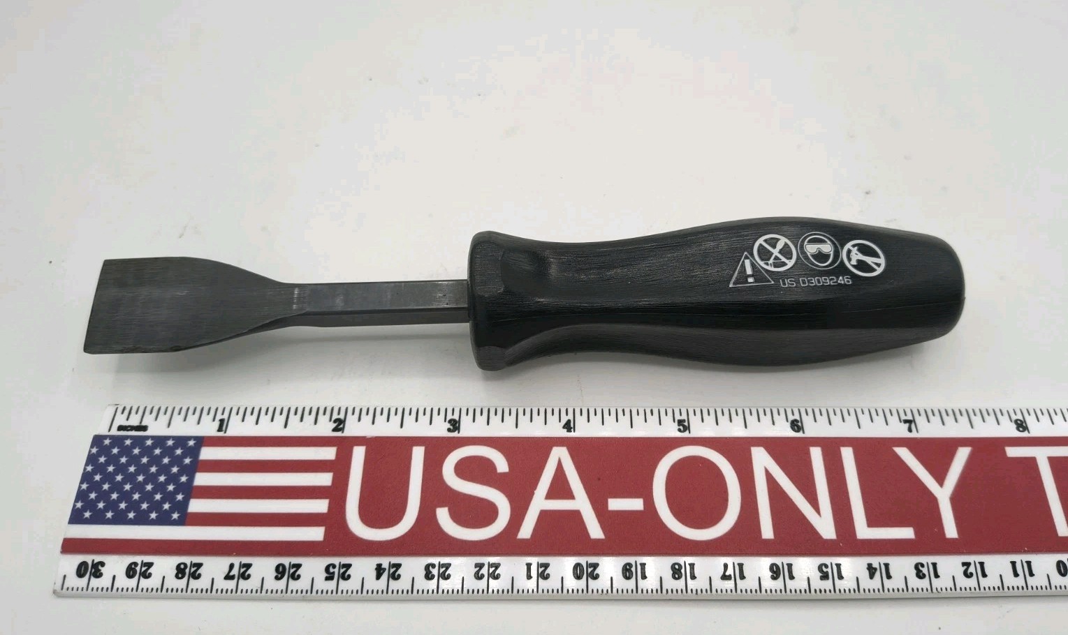 Snap On CSA8C Rigid Carbon Scraper Black Hard Handle Made in USA