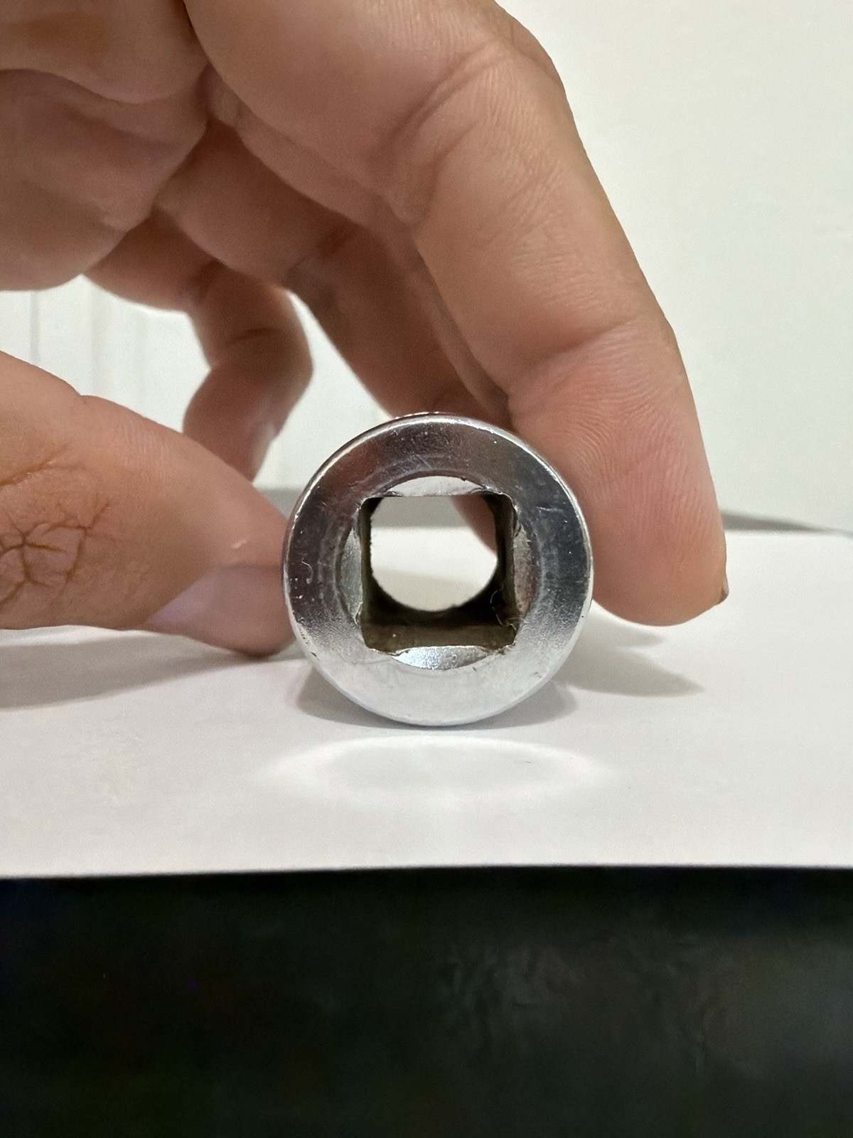 Snap On – 1/2″ Drive SW-261 13/16″ 12Pt SAE Shallow Chrome Socket – SW261
