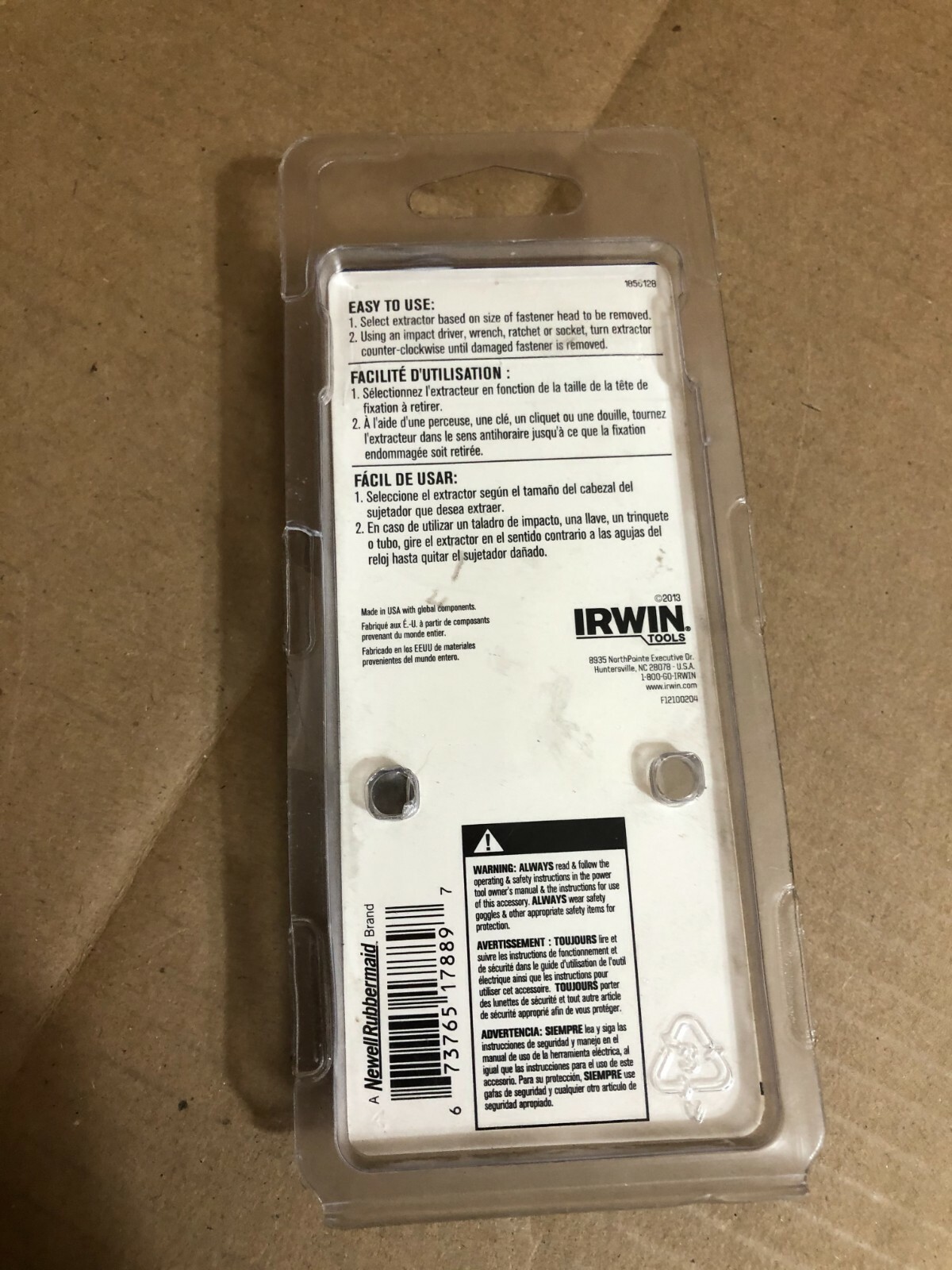 IRWIN 1/2″ Bolt-Grip 1859107 Impact Performance with 3/8-Inch Square Drive **