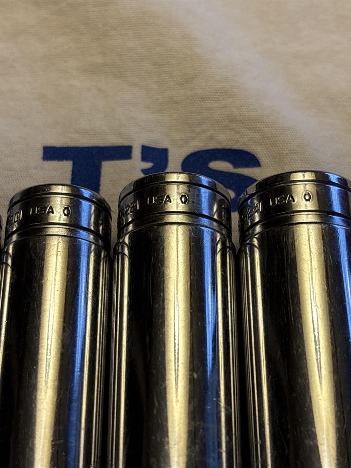 Snap-on Tools USA 3/8″ Drive 6pt 9pc SAE Deep Chrome Socket Set 211SFSY