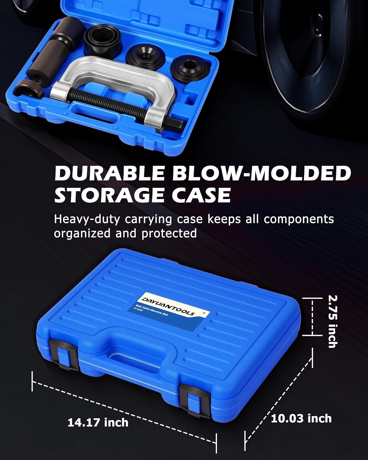 Universal Joint Service Tool with Blue Storage Case