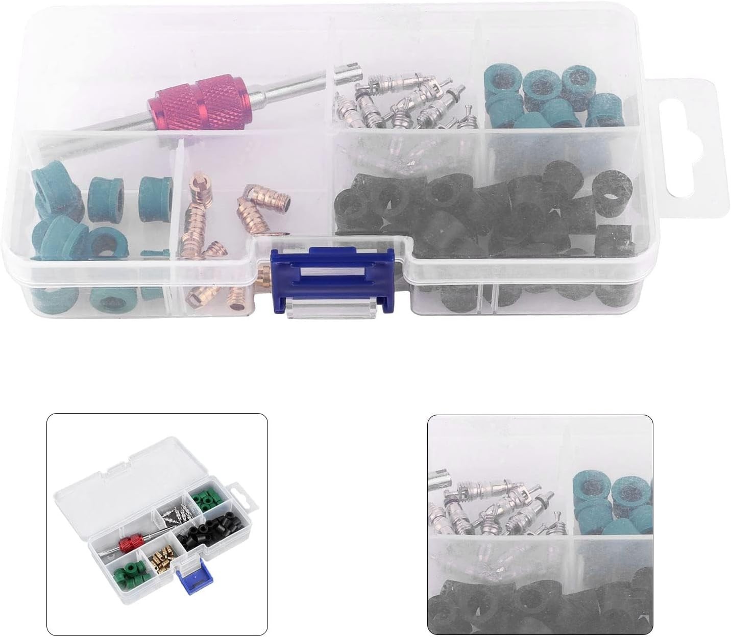 Complete 71-Piece A/C Valve Core Tool Set for Effective Automotive Repairs