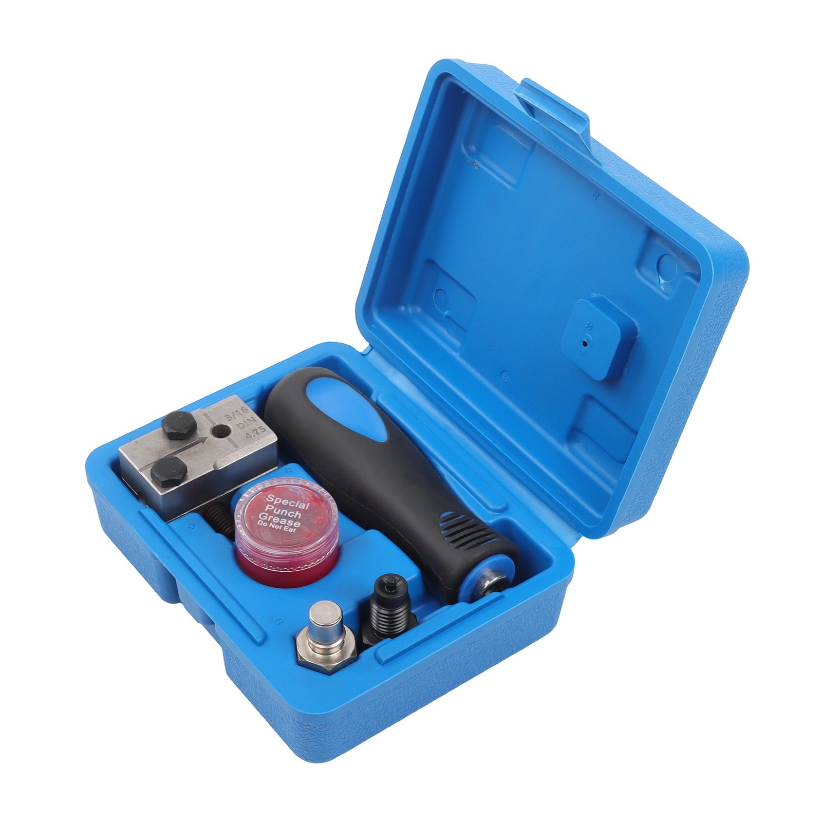 Labwork 3/16″ Car Brake Line Flaring Kit 45° Handheld Pipe Flares Tool w/Box