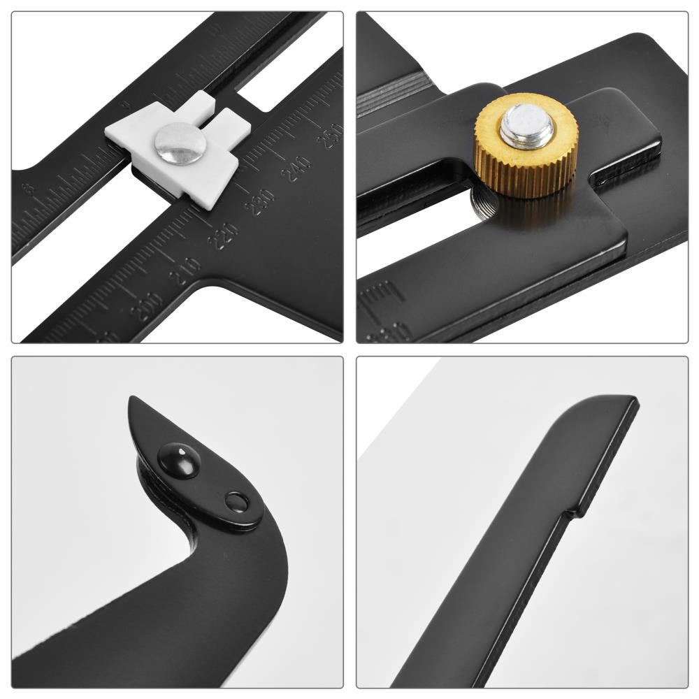 Brake Drum Gauge Knurled Knob Tool Range 6-1/2″to 14-1/4″ Brake Resetting Gaug <