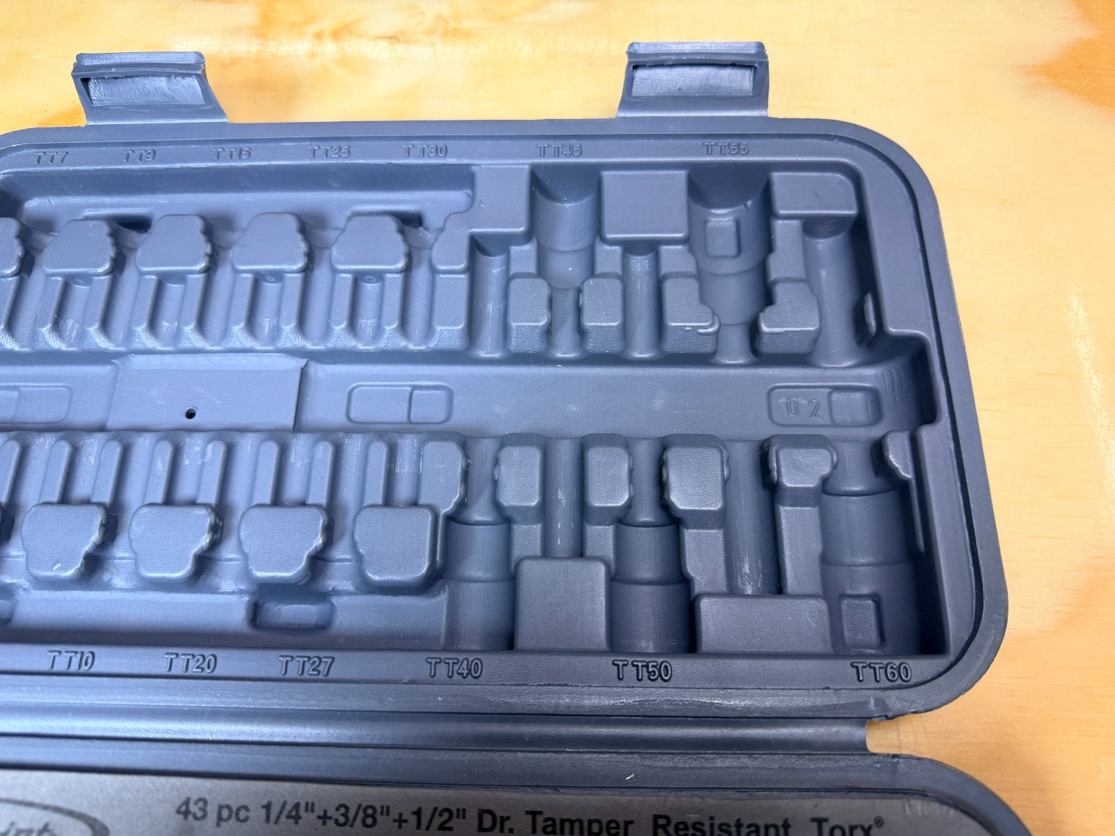 Blue-Point Tools NEW Storage Case for 43pc Torx Bit Socket Set BLPTSSC43PB