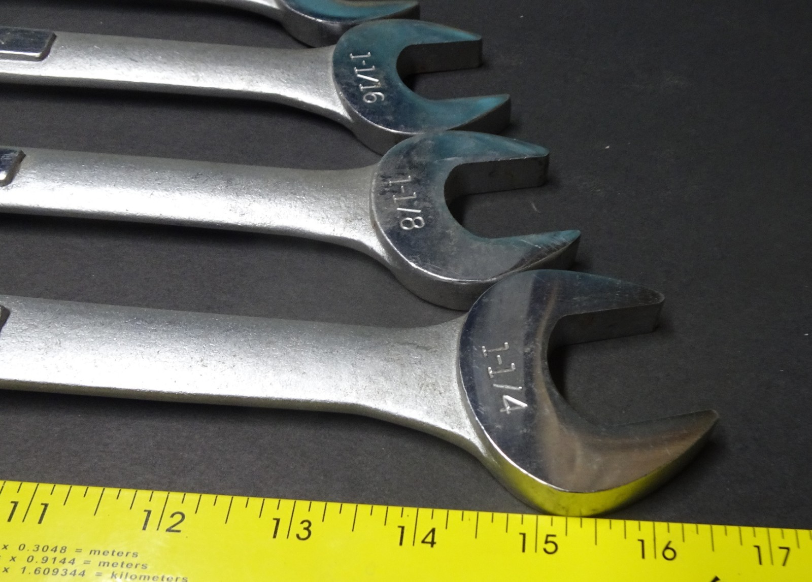 5 Craftsman Open & Box End Wrench Set V series USA 44704 44705 44706 44707 44708