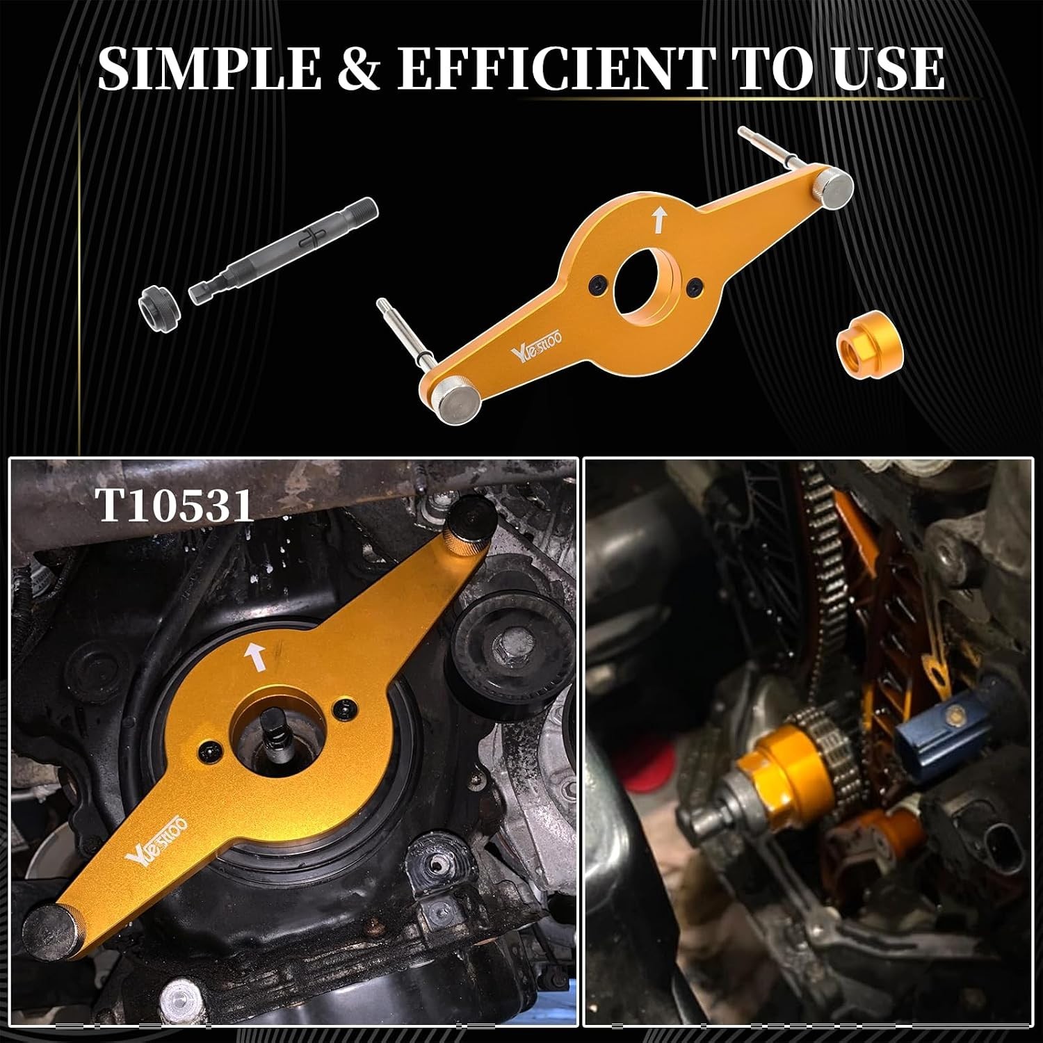 Crankshaft Pulley Removal Tool Audi VW Skoda Seat