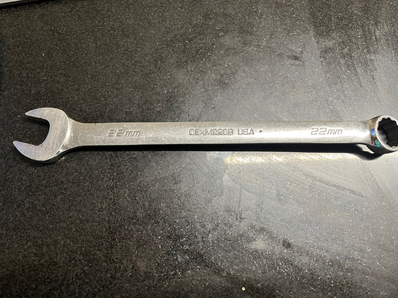 Snap On 22mm 12-Point Metric Combination Wrench OEXM220B