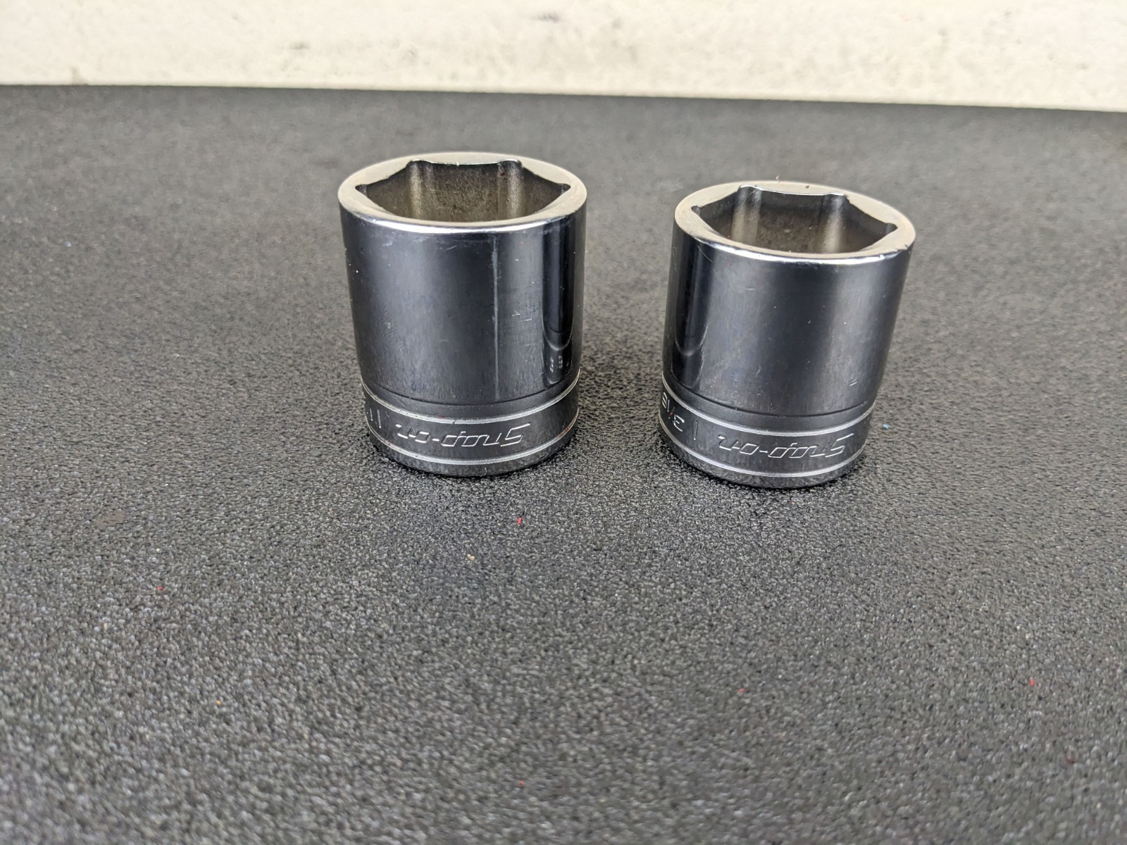 #bp073 Snap-on Tools USA TW381 TW401 1/2″ Drive SAE 6pt Chrome Sockets
