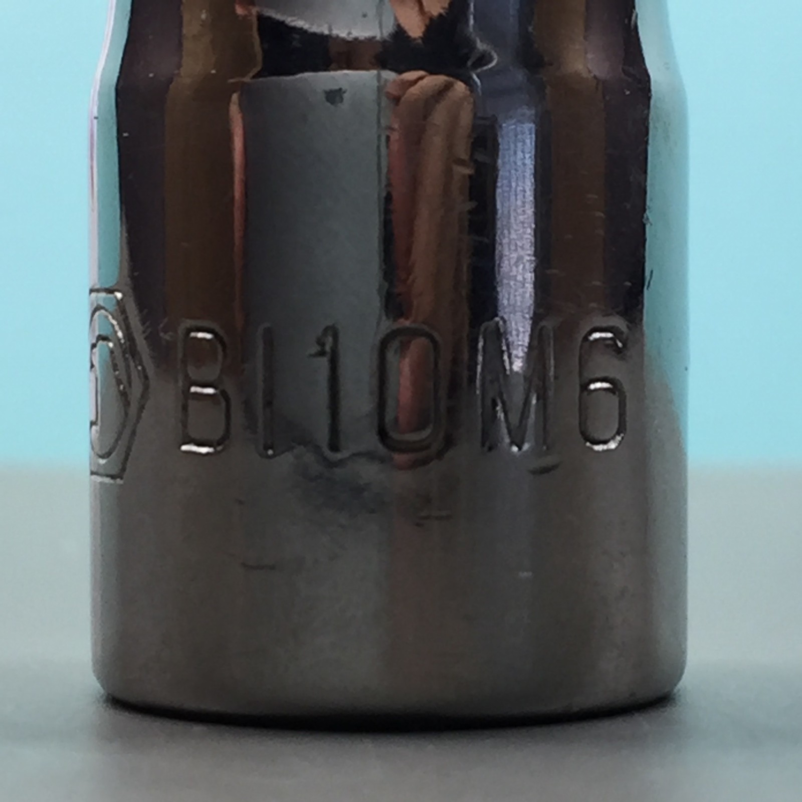MATCO BI10M6 3/8″ DRIVE 10MM METRIC 6 POINT MID-LENGTH CHROME SOCKET USA