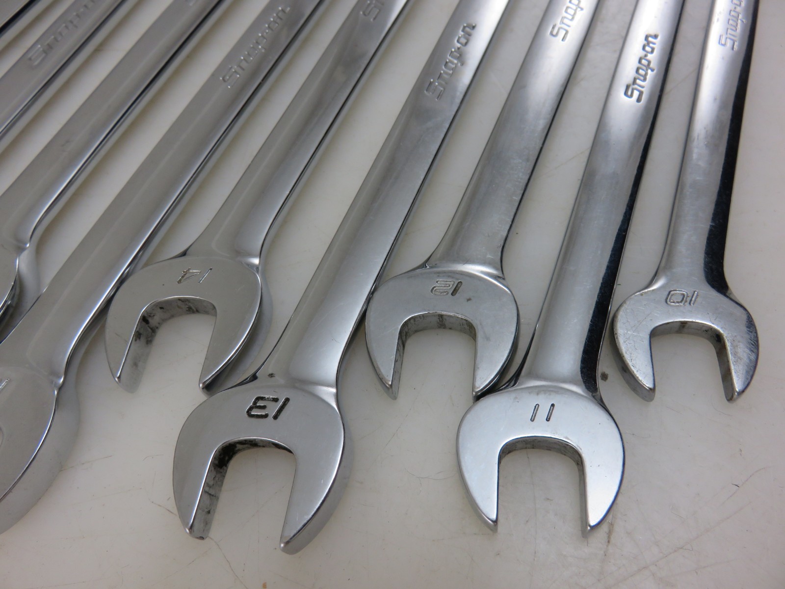 Snap-On METRIC OEXM Series Combination Wrench 14pc Set 10mm-22mm + 26mm