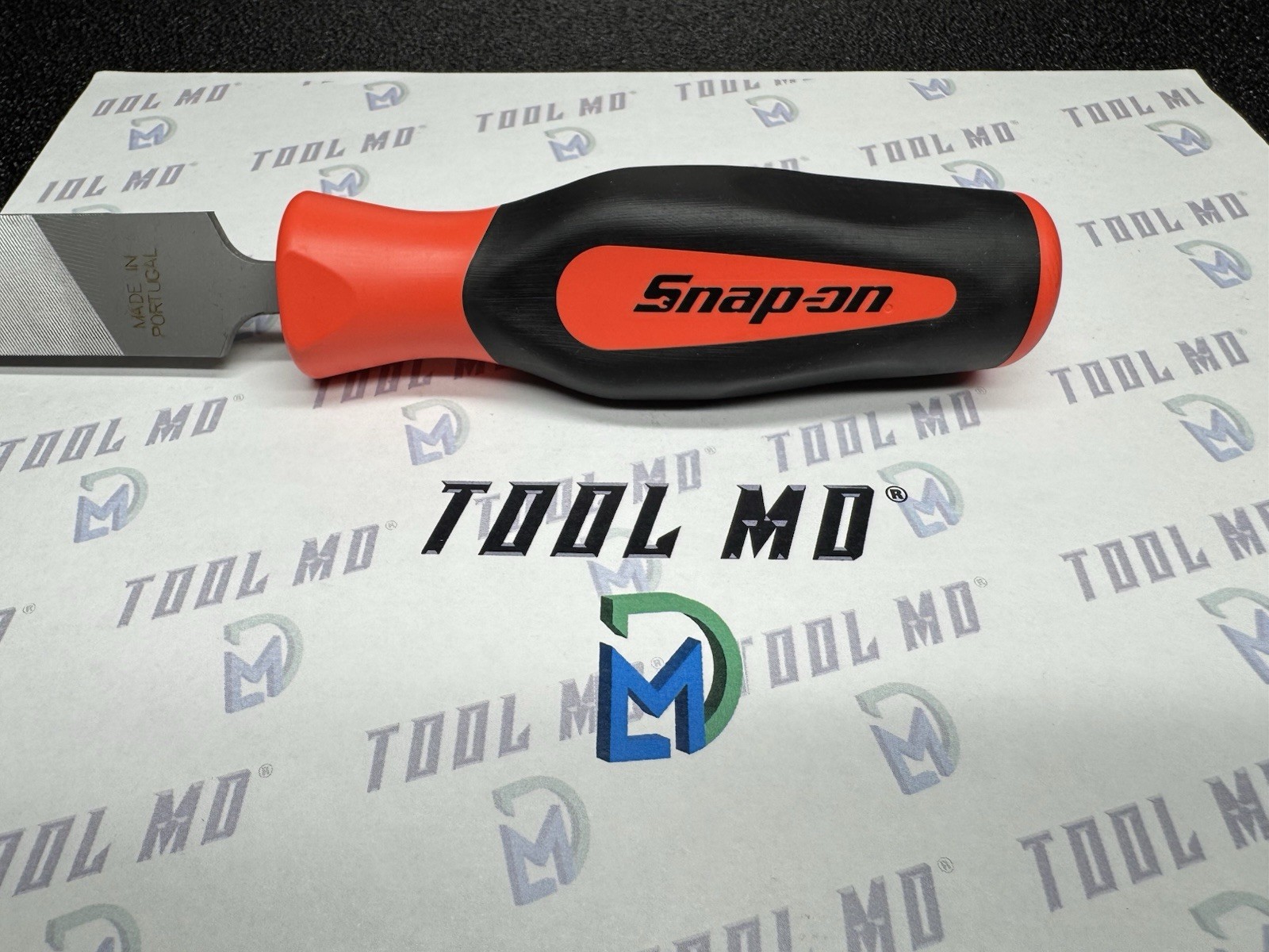 Snap-on Tools NEW ORANGE Soft Grip Flat 10” Length Blade Mill File SGHF616B 10MA