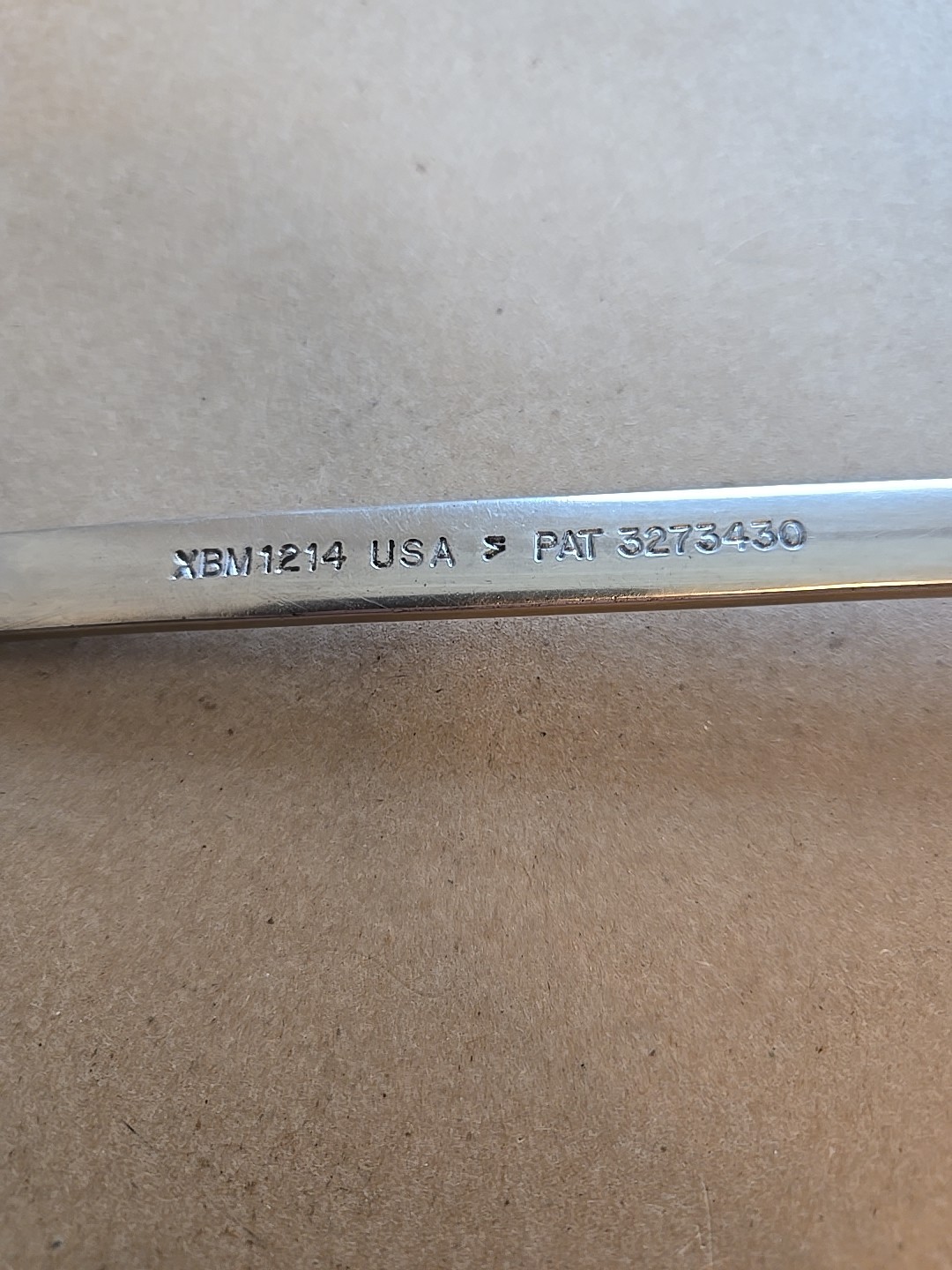Snap On 12MM-14MM 12PT Metric Chrome Offset Box End Wrench USA XBM1214