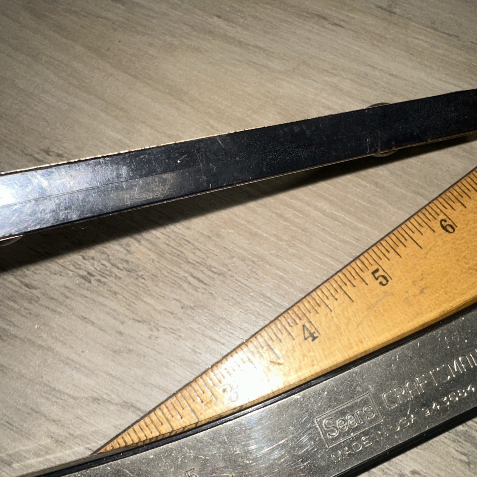 2 Craftsman Ratcheting Box End Wrenches 43684 43682 5/8 x 3/4 & 3/8 X 7/16