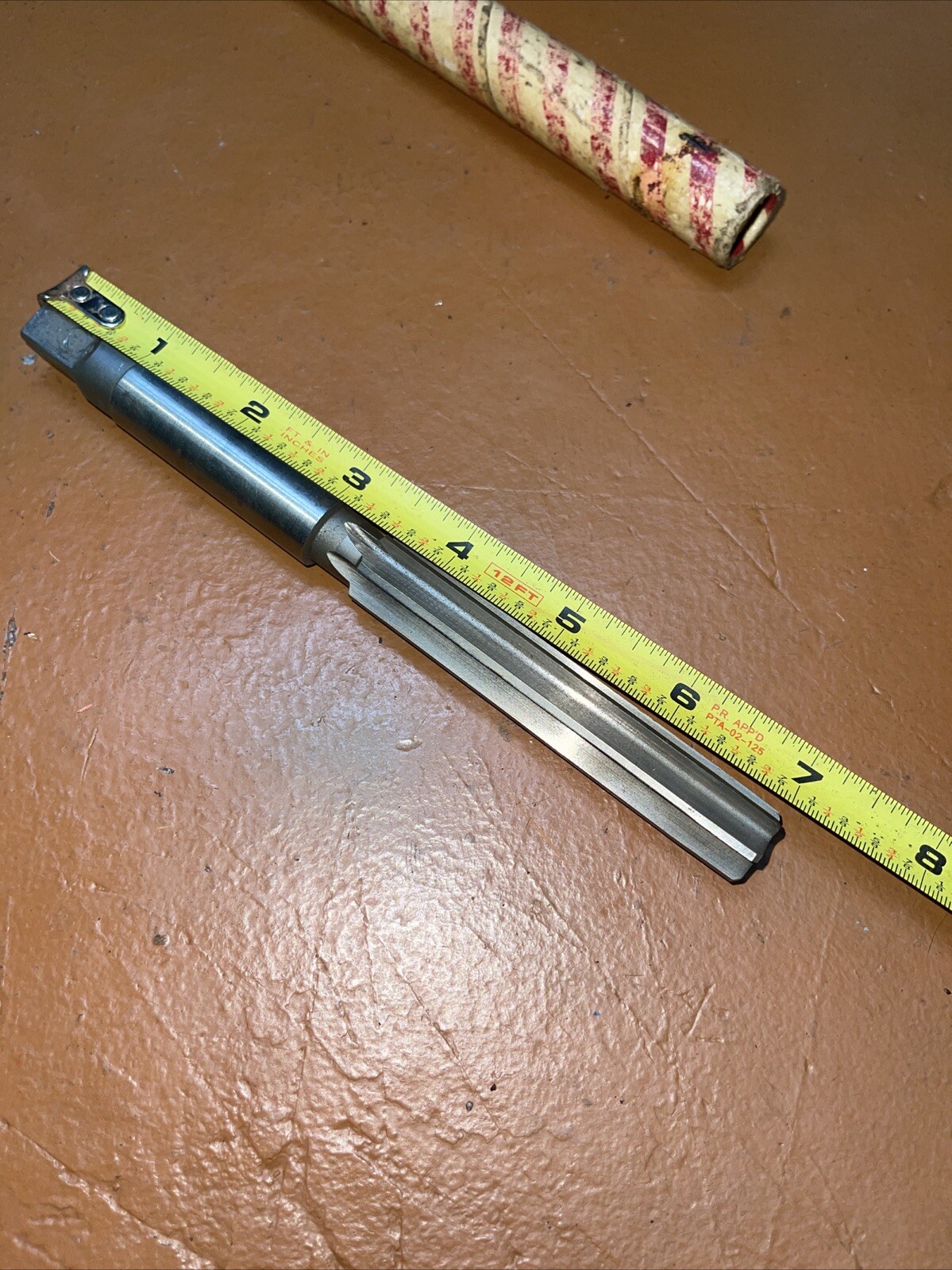 NOS Union USA 900 5/8 In SAE Straight Shank Straight Cut Hand Reader UTD