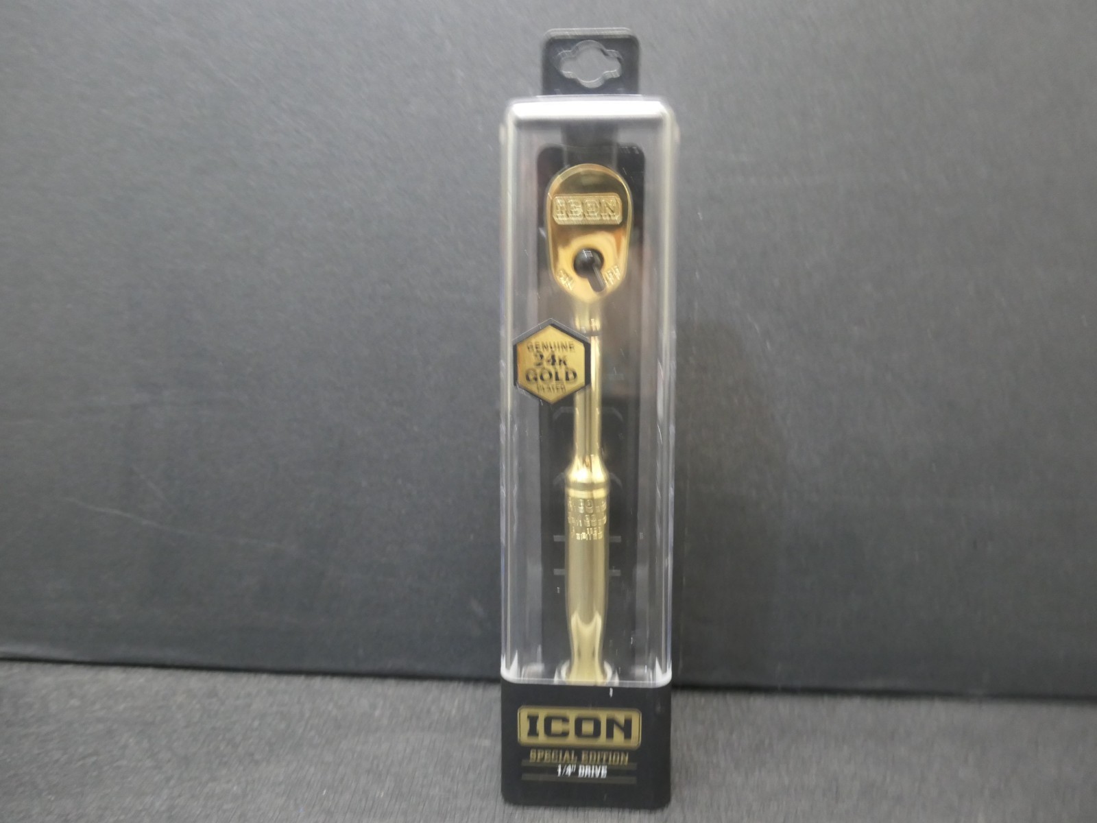 ICON 1/4″ Ratchet 24K Gold Plated Special Edition 57986