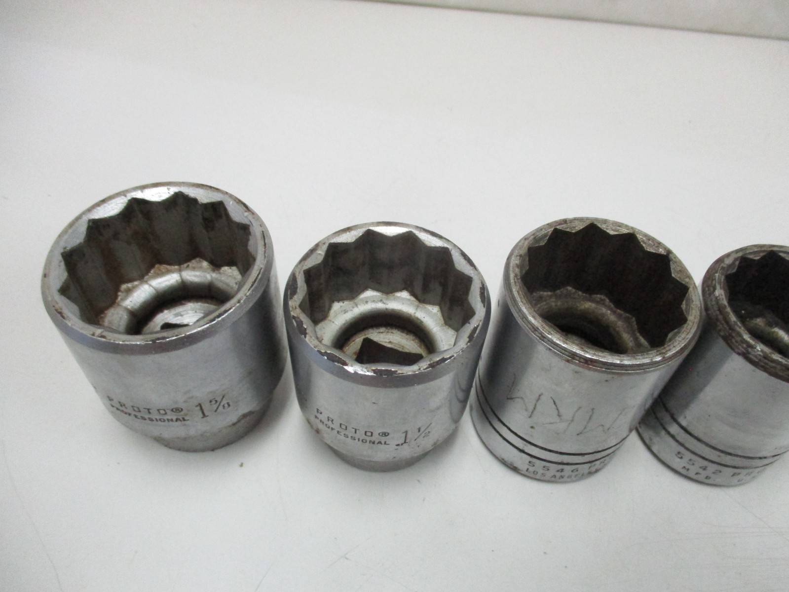 Proto 7pc USA 3/4″ 12 Point SAE Socket Set 7/8, 1-1/4″,1-5/16,1-7/16,1-1/2