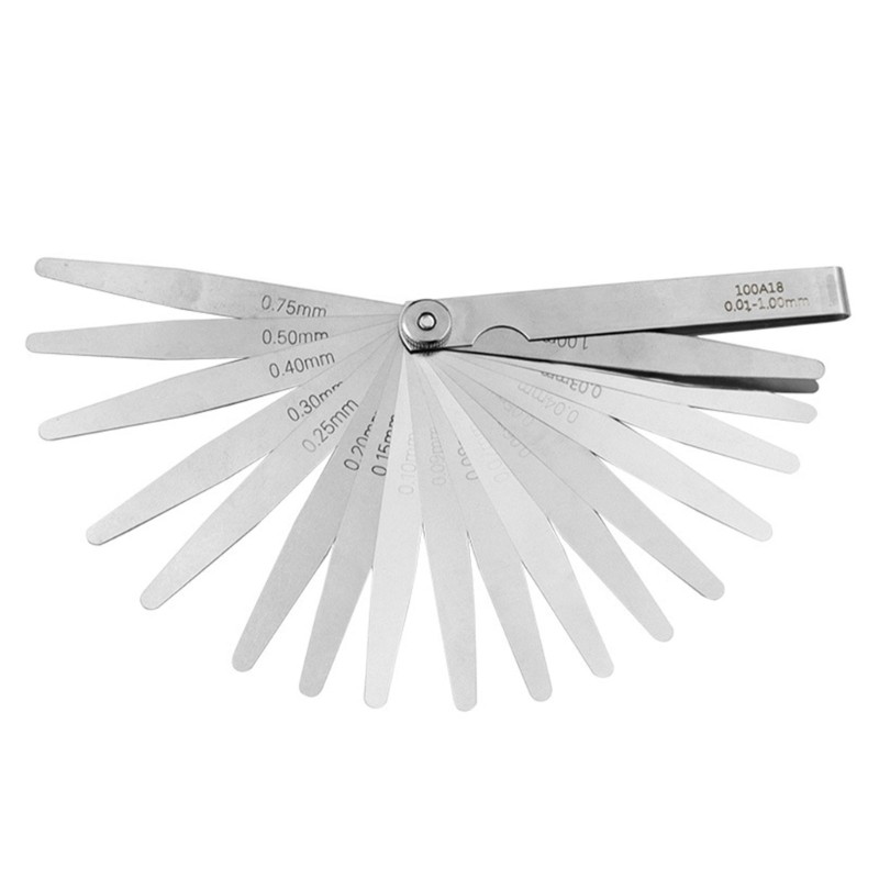 Stainless Steel Feelers Gauges Set Measuring Tool for Engineering Woodworking