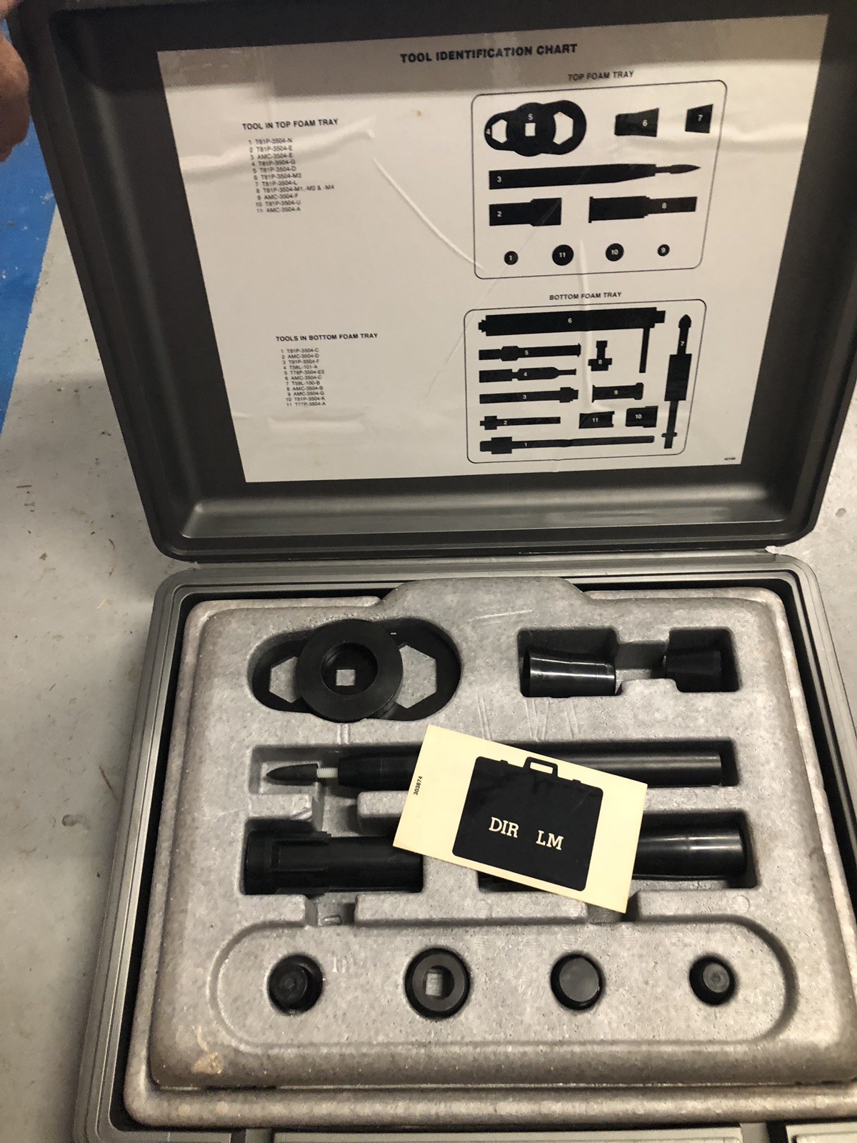 Rare Renault DIR LM Power Steering Service tools Set Complete! AMC