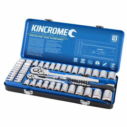 Kincrome 69 Piece 1/4″ And 1/2″ Drive Metric And Imperial Socket Set