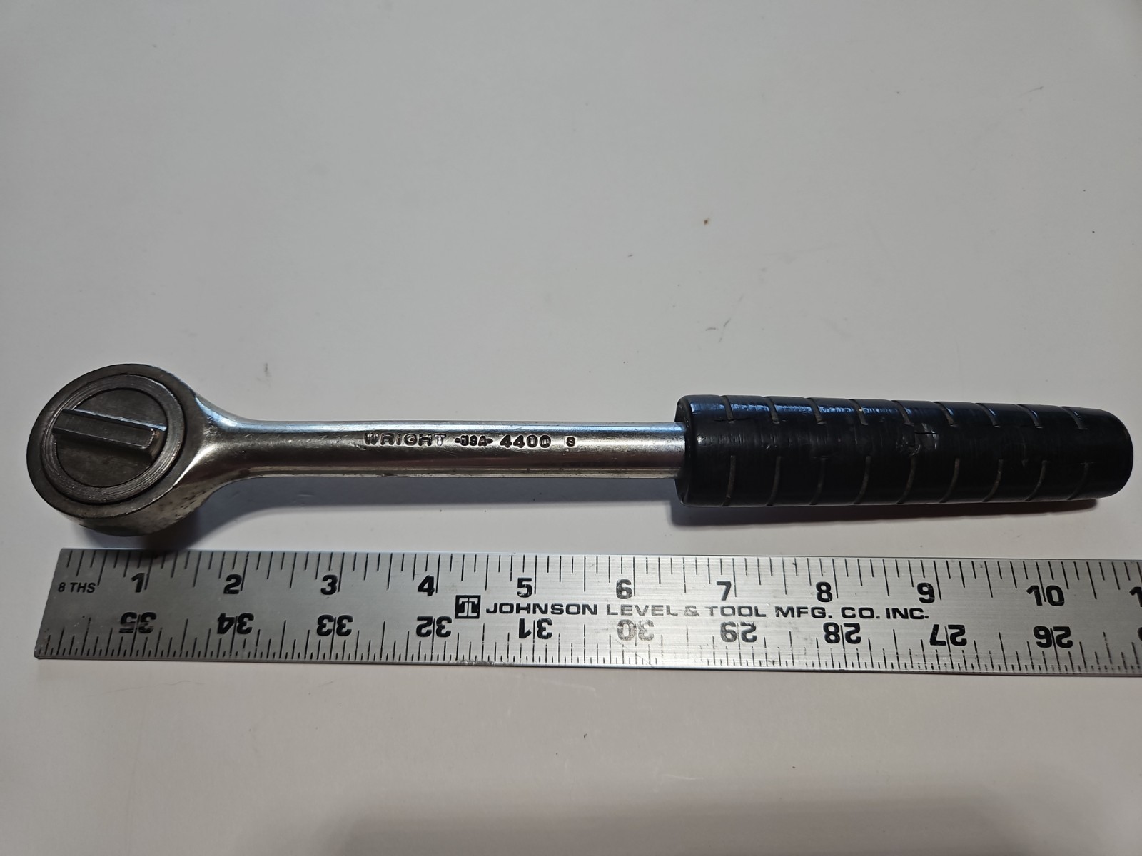 WRIGHT TOOLS 1/2″ Drive Ratchet # 4400 Tootsie Roll Handle.