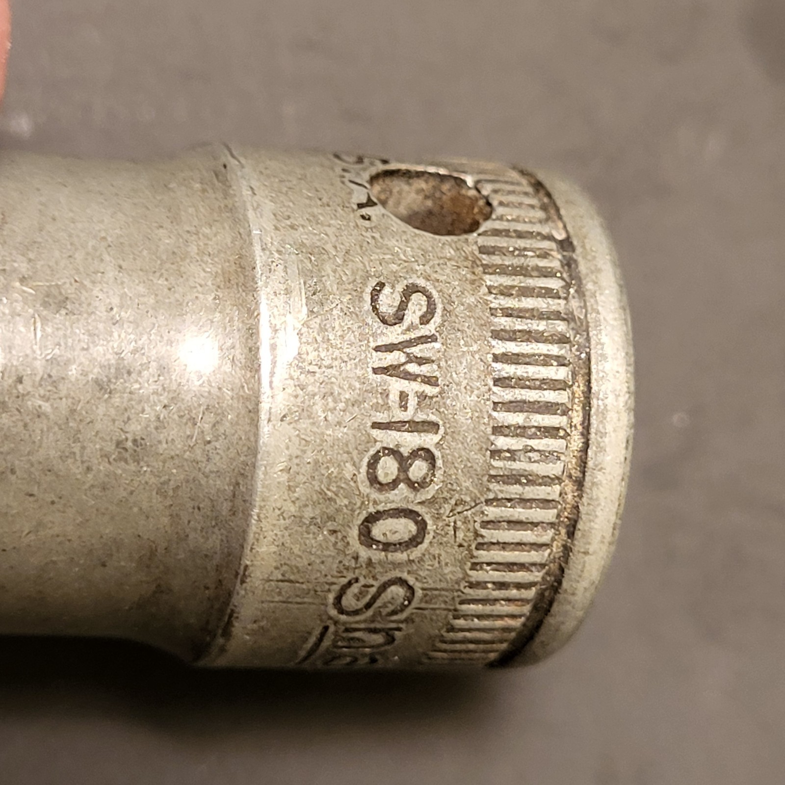 Snap On WW2 1945 G date code 1/2” drive sockets 4 pieces 3/4” 9/16” 1/2” 7/16”
