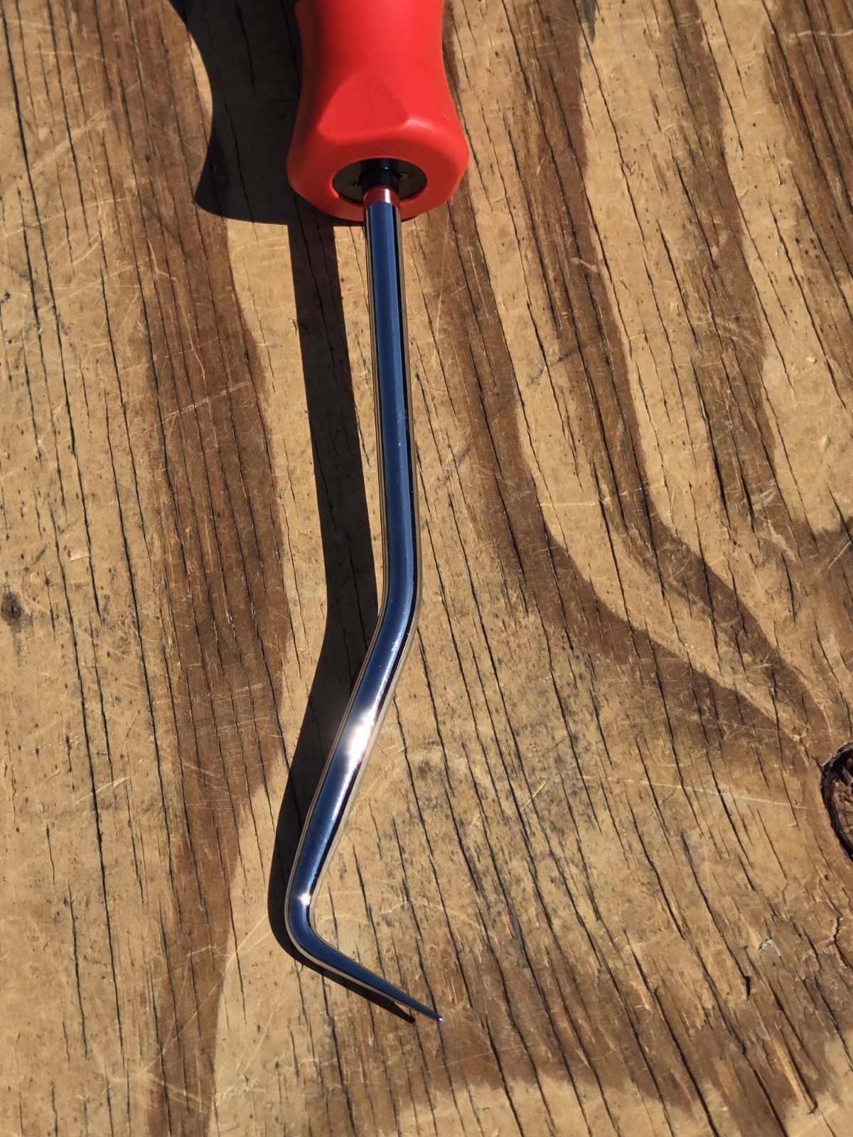 NEW Snap-on Tools USA RED 10-1/4″ Long Soft Grip Radiator Hose Pick SGA173B