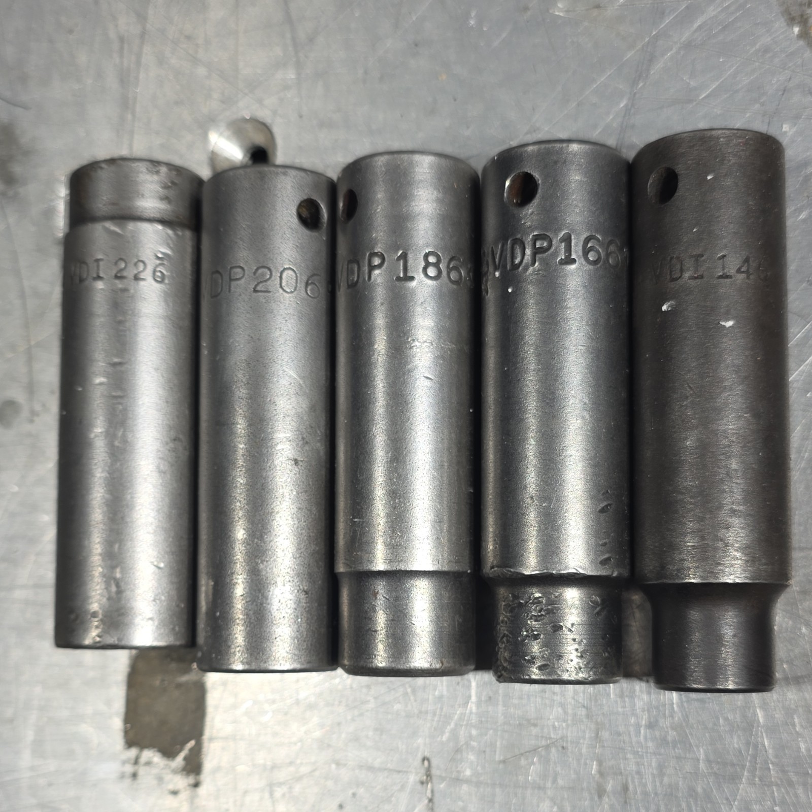 MAC 1/2in Drive 6pt Deep Impact Sockets 7/16in, 1/2in, 9/16in, 5/8in, 11/16in