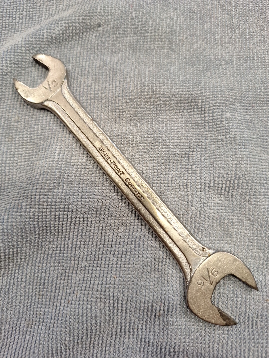 Blue Point Supreme Snap-On S-1618 Open-End Wrench 1/2″ x 9/16″ USA