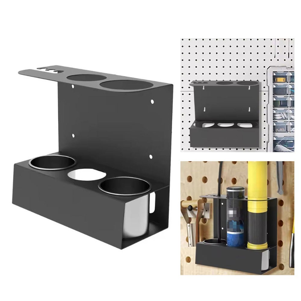 For garage Funnel Holder Wall Mounted Rack for Tool Storage and Organization