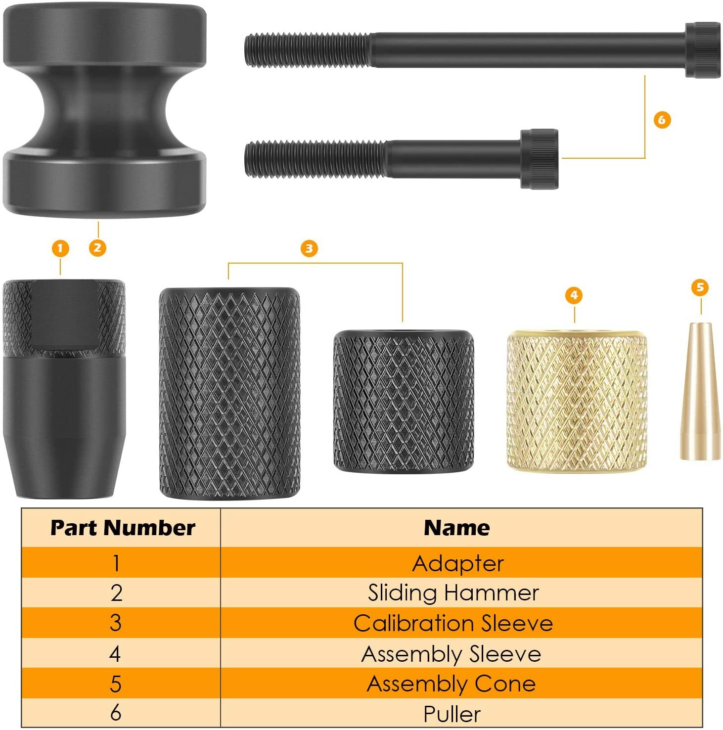 Injector Puller & Teflon Seal Installer Tool for BMW N14/ N18/ N54/ N63 Engine