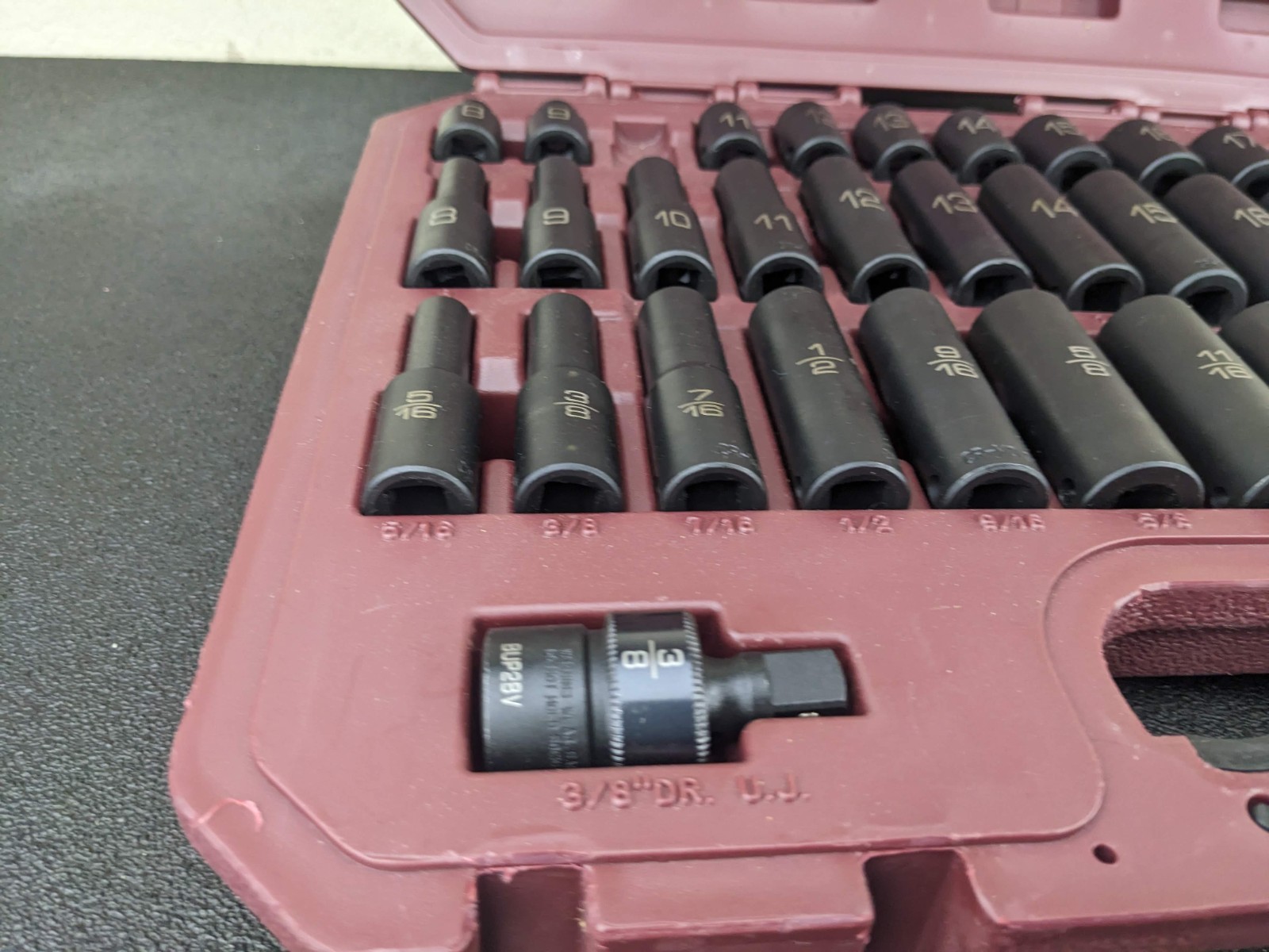 #bp126 Matco Tools NEW SBP426V 3/8″ Drive SAE & Metric 6 Point Impact Socket