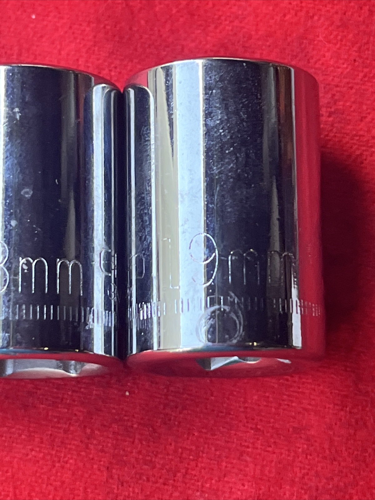 SET OF 3 CRAFTSMAN -G2- (reverse) SERIES SOCKETS, 1/2” Drive, 6 POINT (t71)