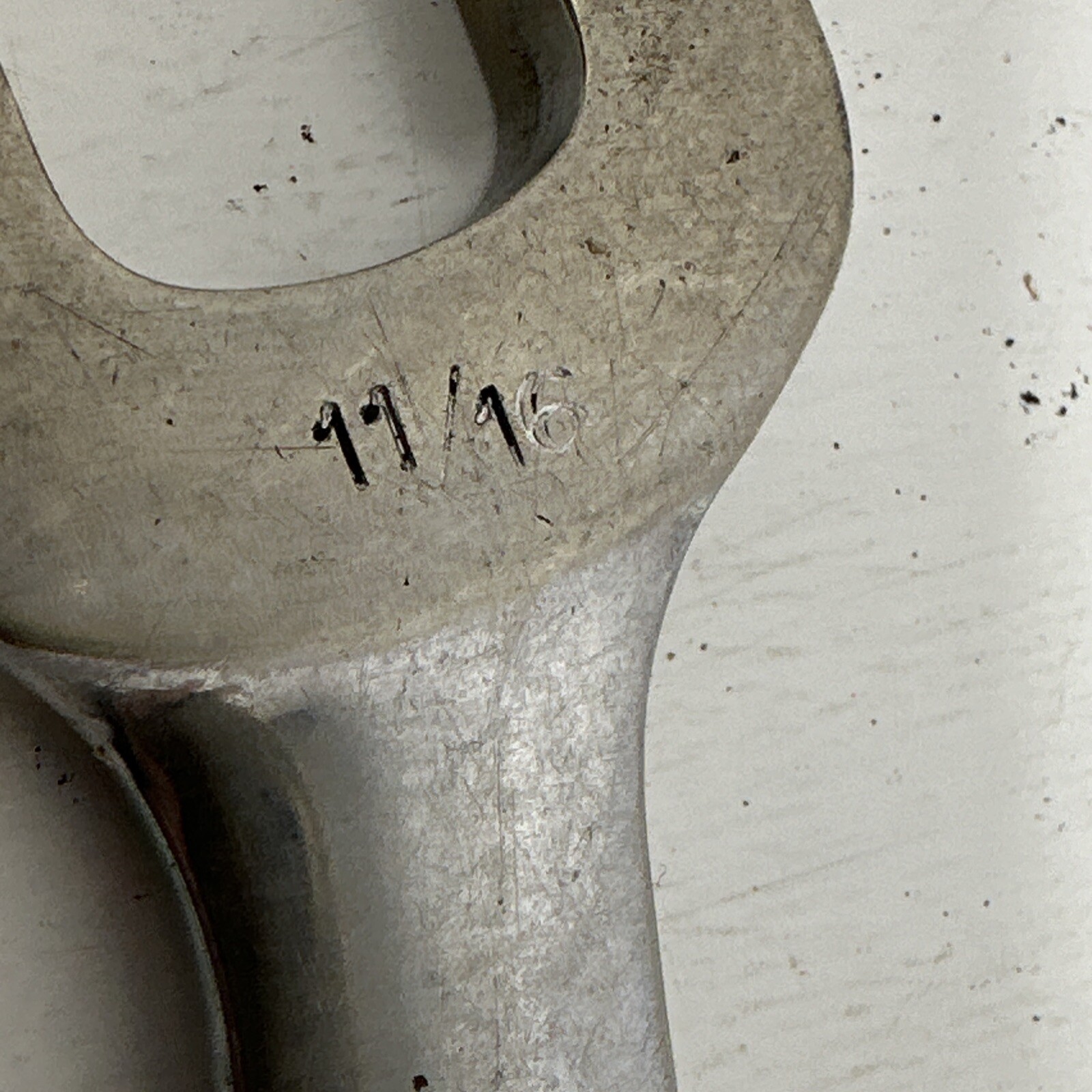 Snap On OEX22 11/16” 12 Point SAE Standard Combination Wrench USA GUC