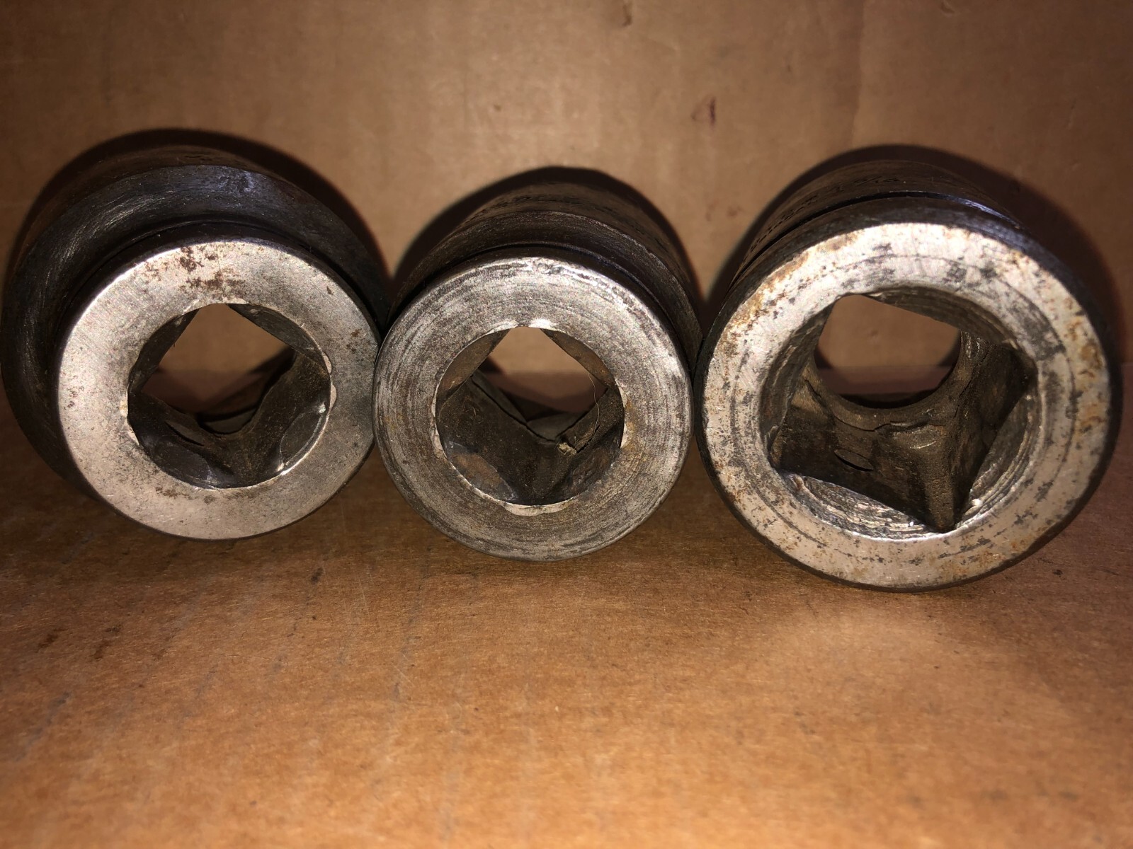 Proto 1-7/16″ 1-5/16″ 1-1/4″ Standard Impact Socket 3/4″ Drive 6 Point LOT OF 3x