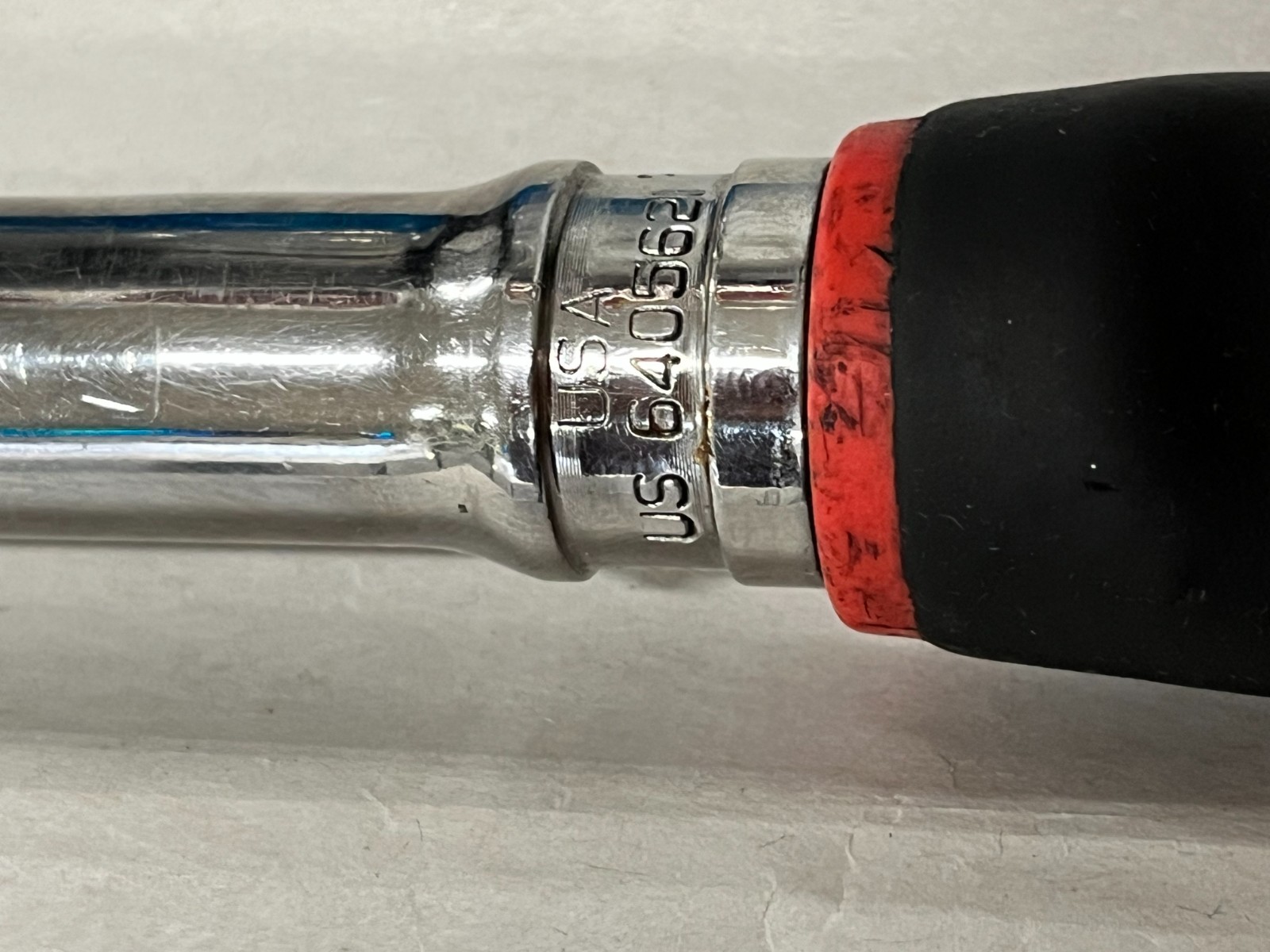 Snap On Tools used SHX80B 1/2″ Drive Soft Grip Handle Locking Flex Head