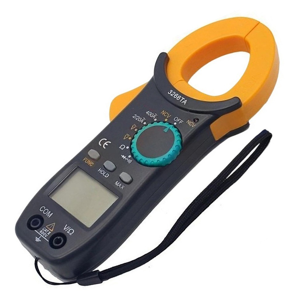 TY3266TA Multimeter Clamp Meter 600A Auto Ranging NCV Voltage and Current Test