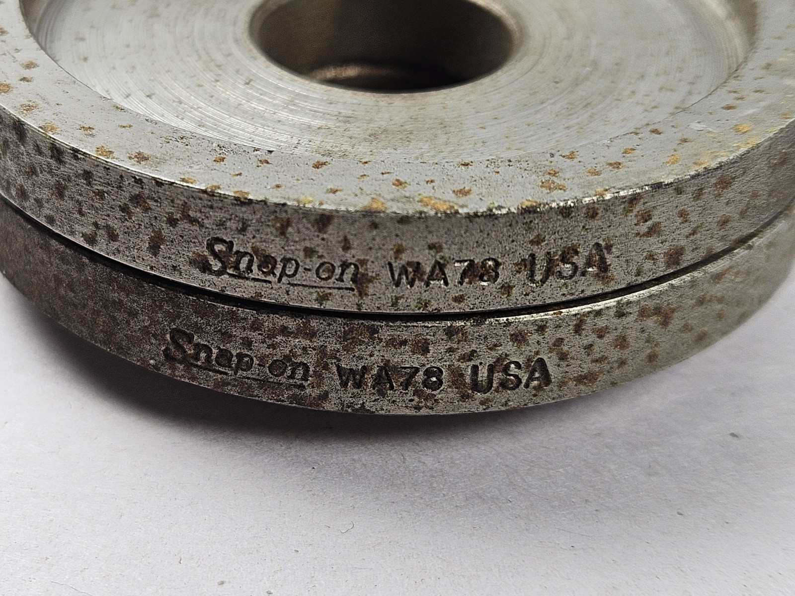 Snap-On Magnetic Caster Camber Alignment Gauges WA40 w/ Various Hub Adapters