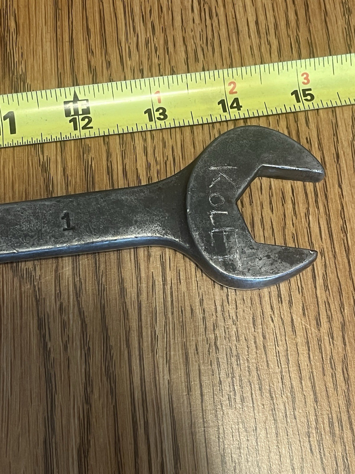 1″ open end box wrench MAC 12pt 15 inches long