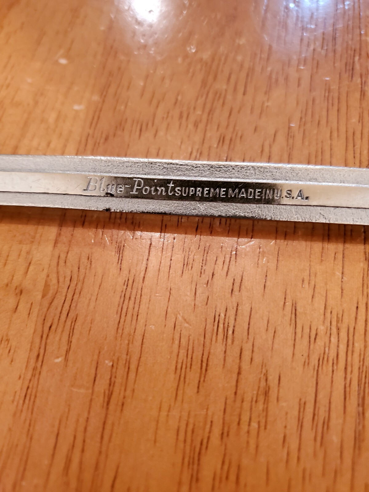 Blue Point Supreme 7/16″-1/2″ SAE Low Torque Slime Line Open End Wrench LTA1416