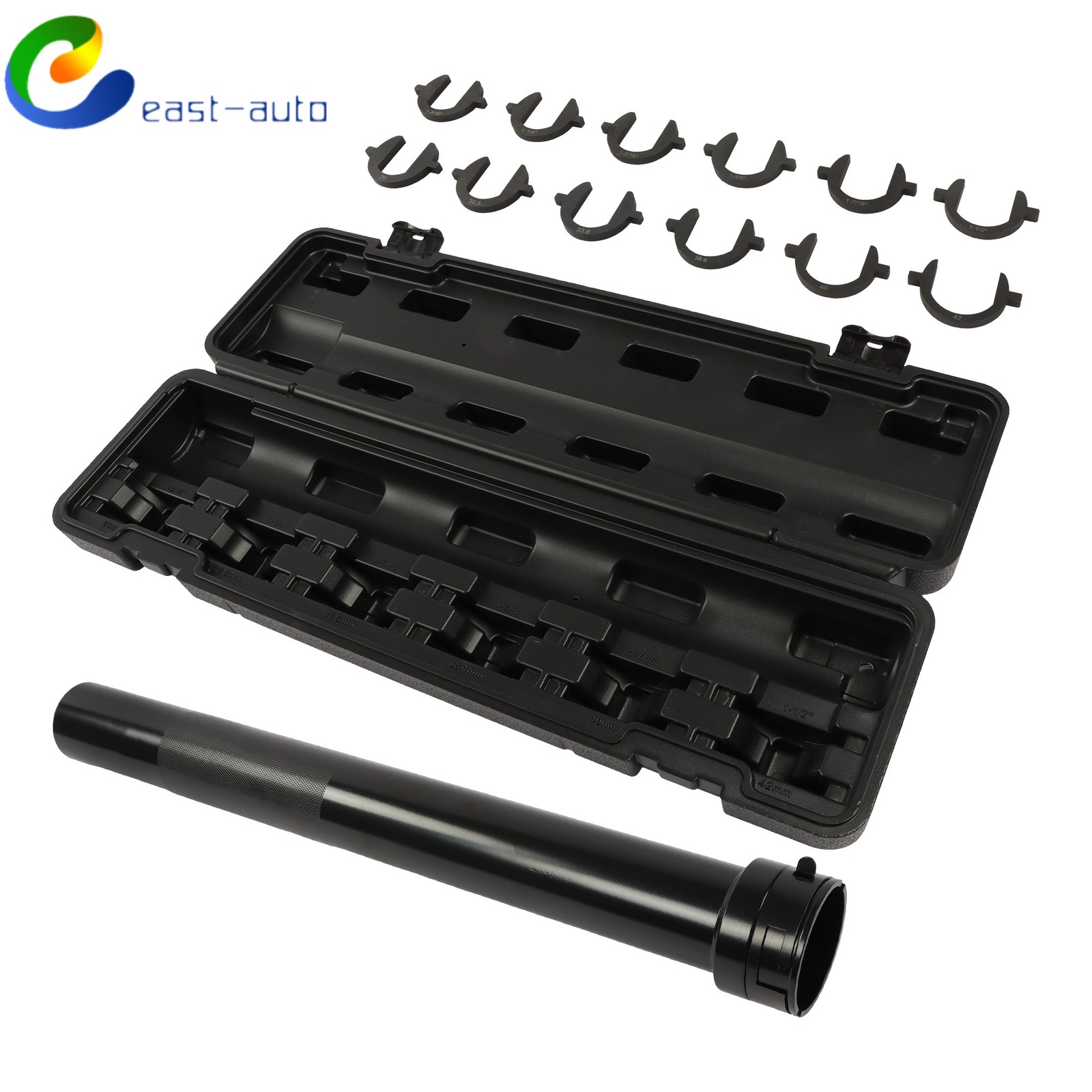 Inner Tie Rod Removal Installation Tool Set with 12 SAE + Metric Adaptors 13pcs