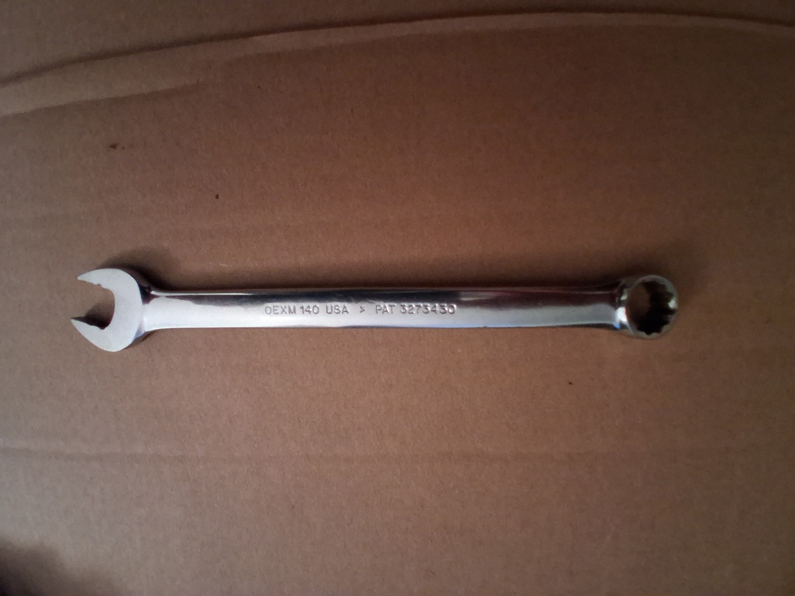 Snap-on OEXM140 14mm Combination Wrench 12pt Box End Chrome Made USA