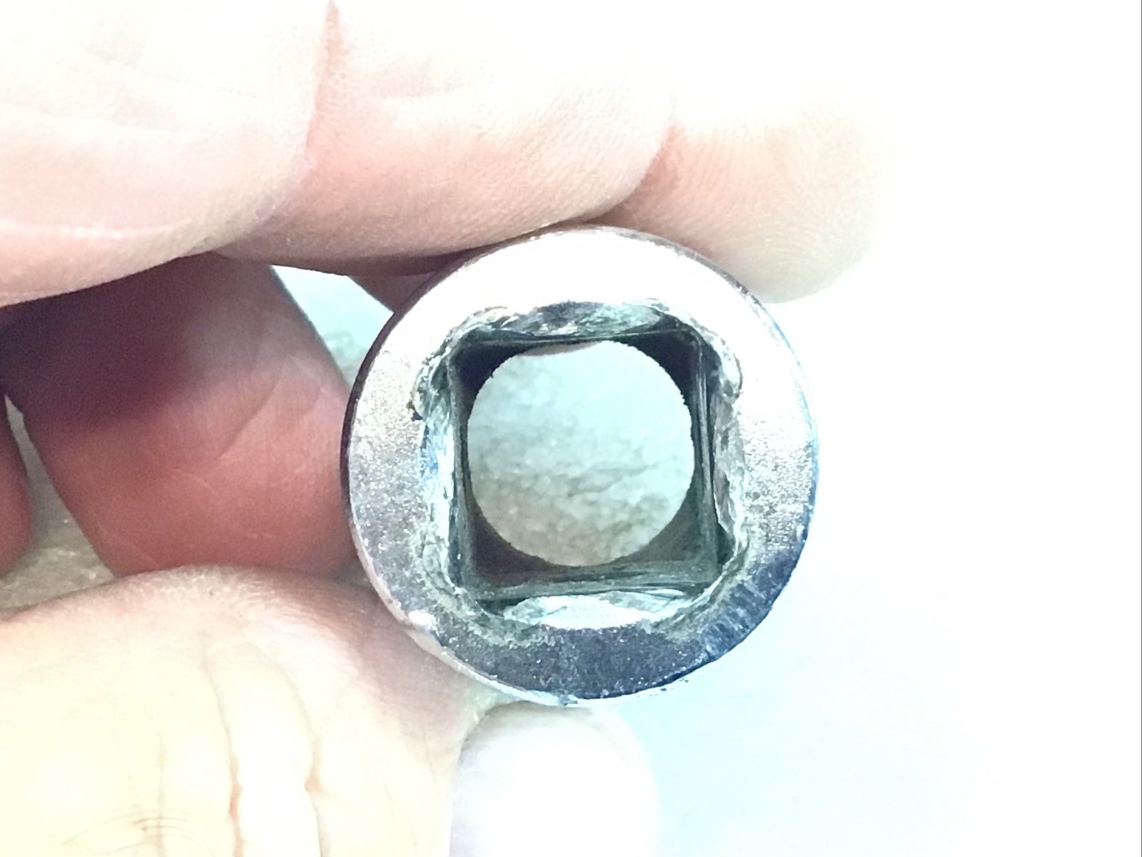 Snap On#TW241 – 3/4”, SAE, 1/2″ Dr., Chrome, Shallow, 6 Pt., Socket-USA-NICE-